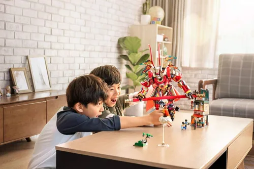 Miniatura 3 de LEGO Monkie Kid: Monkey King Warrior Mech 80012 Kit de construcción de juguete (1,629 piezas)