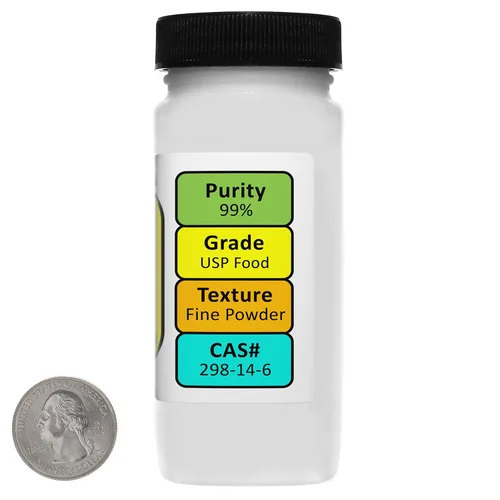 Miniatura 2 de Bicarbonato de potasio [KHCO3] 99% USP polvo de grado alimenticio 4 onzas en una botella