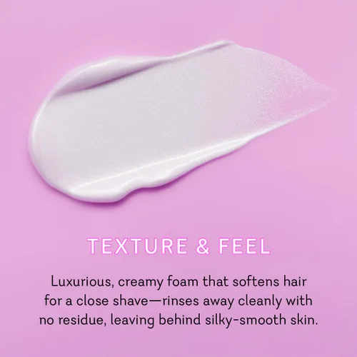 Miniatura 3 de Pure Romance - Crema de afeitar Vuluxe para mujer - Francés sucio (7 fl oz) - Previene golpes e irritación de la maquinilla de afeitar - Orquídea