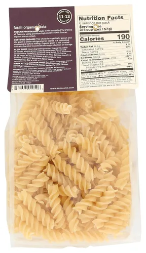 Miniatura 2 de Seggiano Pasta orgánica Fusilli, 13.2 oz