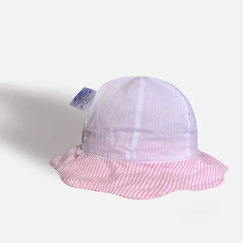 Miniatura 4 de jerague Sombrero de sol transpirable para niños y niñas pequeños, de algodón, plegable, con protección SPF 50+
