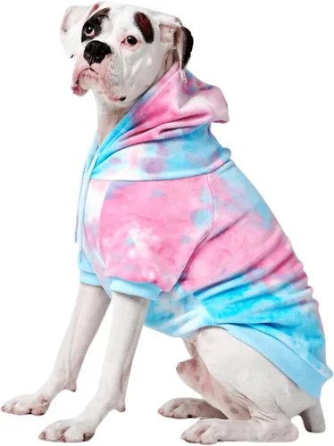 Miniatura 14 de Spark Paws Sudadera con capucha para perro, suéter de primera calidad para perros pequeños, medianos y grandes Trajes cálidos para bulldogs