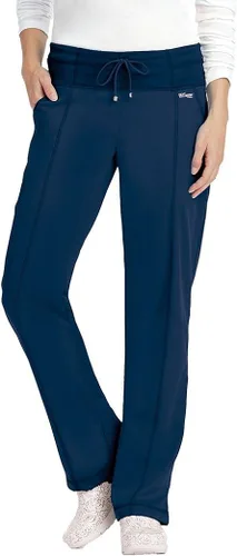 Grey's Anatomy - Pantalón con 4 bolsillos frente plano, para mujer, pantalones sanitarios de profesionales médicos