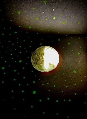 Miniatura 11 de Uncle Milton Moon in My Room - 12 fases lunares iluminadas, control remoto o automático, juguete STEM, gran regalo para niños y niñas a partir de 6