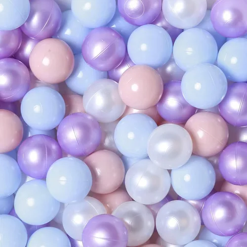 Miniatura 21 de GOGOSO Pelotas para Piscinas de Pelotas para Niños Pequeños Paquete de 50 100 200 Pelotas de Plástico con Forma sin Ftalatos sin BPA No Tóxicas