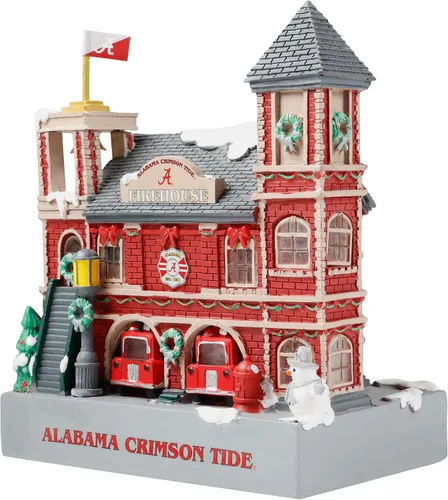 Miniatura 4 de FOCO NCAA - Aldea navideña de resina coleccionable con logotipo de equipo de la NCAA unisex para adultos