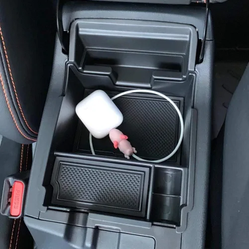 Miniatura 3 de EDBETOS Bandeja Organizadora de Consola Central Compatible con Subaru Crosstrek 2018-2022 2023 y se adapta a Impreza 2017-2022 2023 Accesorios, Caja