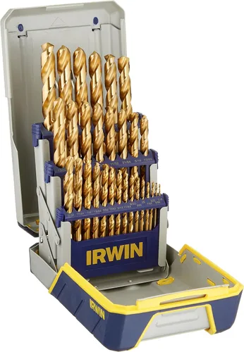 Miniatura 2 de Irwin Tools IRWIN Industrial Tools 3018009 TiN TurboMax Pro Juego de brocas de 15 piezas