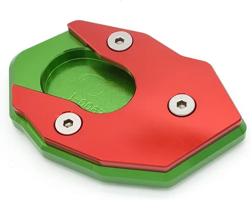 Miniatura 11 de FXCNC Almohadilla de extensión para placa lateral de motocicleta de carreras para Kawasaki Z900 16-20, ZX6R 09-20, Z800 13-20, ER6N 12-20, ZX-10R