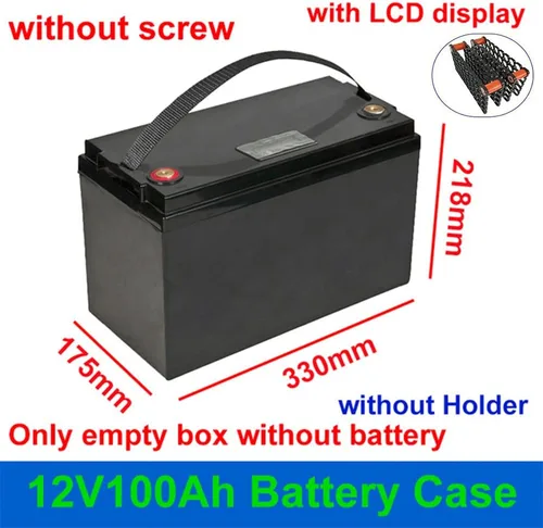 Miniatura 2 de Caja de batería 12V100Ah para LiFePO4 32700 26650 18650 12V 12.8V 100Ah 120Ah 150Ah Caja de almacenamiento de energía del sistema solar