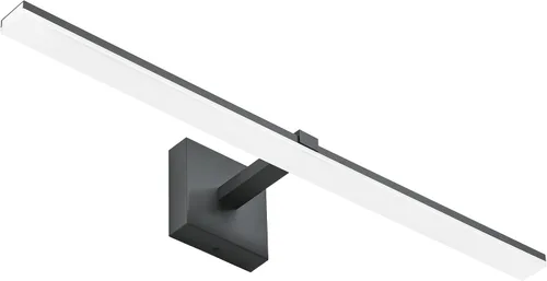 Miniatura 20 de Luz de tocador de baño negra de 32 pulgadas, LED moderna, 3CCT, regulable, 24 W, luminarias de baño sobre espejo 3000 K/4500 K/6000 K, 3