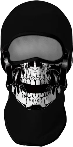 Máscara de esquí completo de calavera, pasamontañas 3D, protección solar UV, motocicletaesquíbufandaciclismopesca para hombres