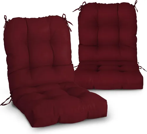 Miniatura 13 de EAGLE PEAK Cojín Acolchado para Silla de Exterior/Interior para Asiento/Respaldo, Juego de 1, 42'' x 21'', Azul Claro