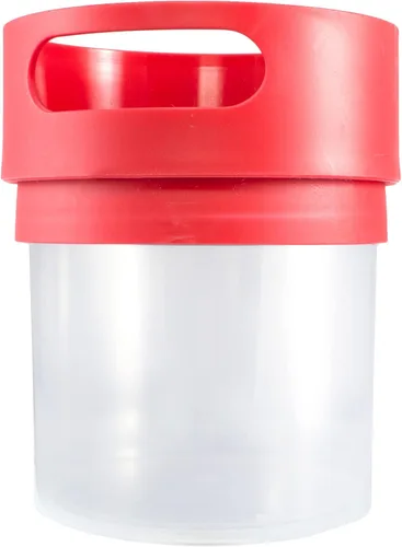 Miniatura 12 de Munchie Mug Taza de aperitivos a prueba de derrames para niños pequeños, tapa de tela suave, contenedor de aperitivos antiderrames, fabricado