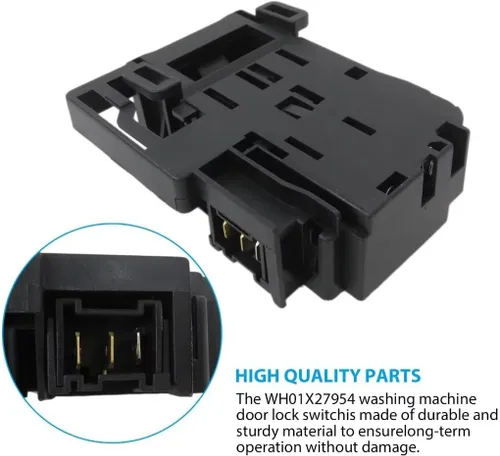 Miniatura 4 de WH01X26114 WH01X24114 WH01X27954 AP6331854, Interruptor de bloqueo de la tapa de la lavadora GTW335ASN2WW,GTW335ASNWW, GTW460AMJ0WW,GTW460AMJ1WW