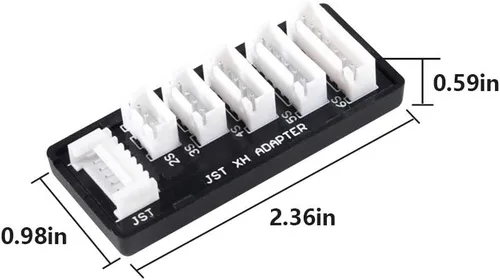Miniatura 5 de ACEIRMC RC Product JST-XH-2-6S Lipo Batería de equilibrio de carga, JST XH Junta Balance Expansión Cargador Adaptador gor RC 6S LiPo Carga