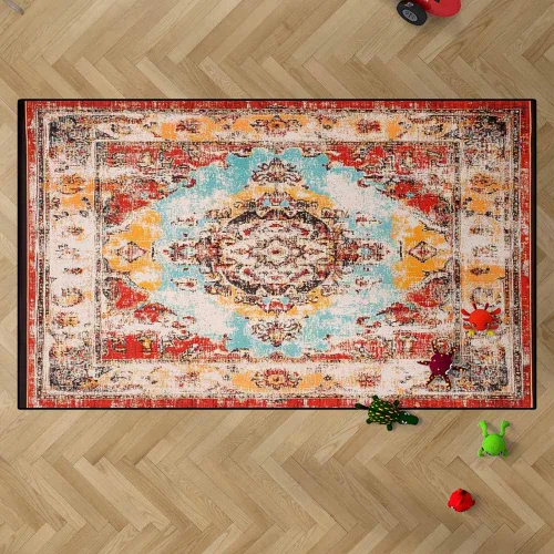 Miniatura 15 de TOMWISH - Alfombra abstracta pintada a mano en blanco y negro con pintura dorada, sala de estar, dormitorio, decoración de suelo, alfombra