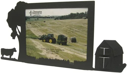 Miniatura 48 de Innovative Fabricators, Inc. American Steel Farm & Ranch - Marco de fotos, tractor de tracción en las cuatro ruedas, paisaje de 5 x 7, fabricado