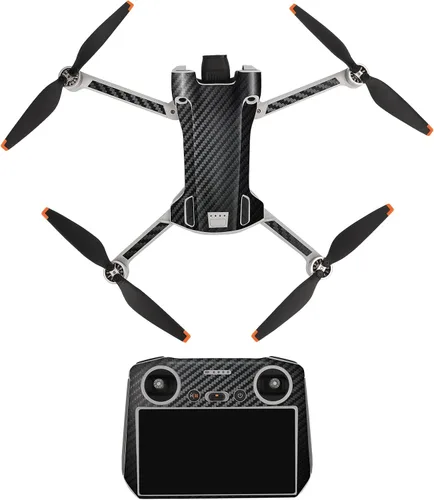 Miniatura 9 de YANHAO [Piezas de dron] para DJI Mini 3 Pro Drone Body y RC-N1 Control remoto Calcomanías de PVC Adhesivos de PVC a prueba de arañazos Juego de Rc 01