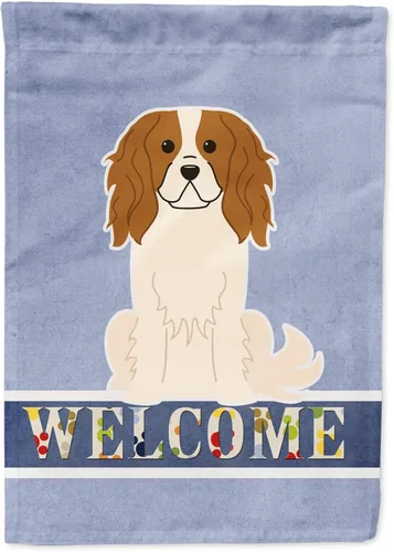 Miniatura 54 de Caroline's Treasures BB5622GF Airedale - Bandera de bienvenida para jardín, bandera decorativa para patio, exteriores, patio, parterres