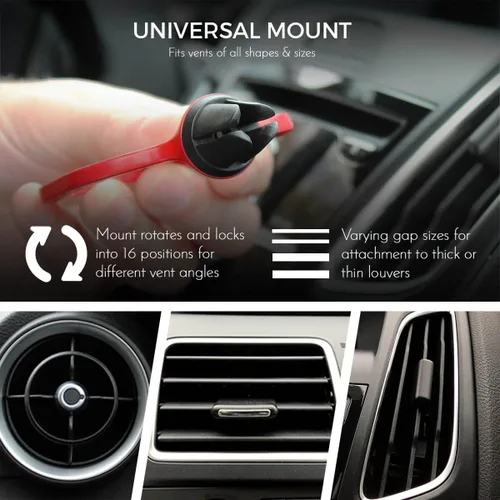 Miniatura 11 de Recipiente para salsa con clip Saucemoto Un soporte para salsas en el auto para salsa de tomate y salsas para sumergir. Como lo viste en Shark Gris