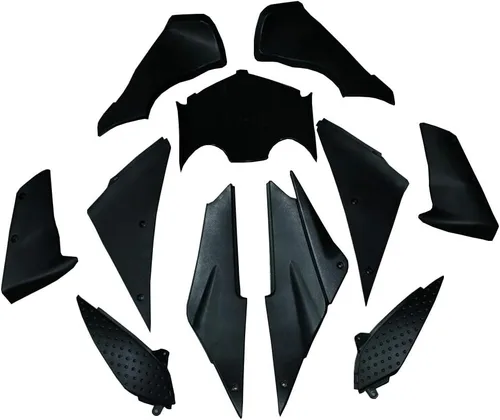 Kit de carenado sin pintar para motocicleta ABS inyección carenados para Kawasaki Ninja ZX6R ZX 636 2005-2006 (21 piezas)