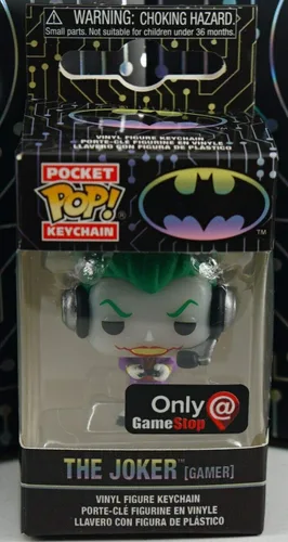 Miniatura 3 de Funko Pocket Pop! Llavero El Joker (Gamer) Exclusivo