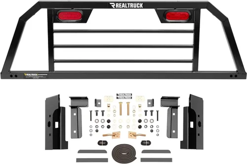 Miniatura 19 de Kit de hardware RealTruck BACKRACK para uso con tapa de remolque de perfil bajo, negro, sin perforación 40120 Compatible con Chevrolet/GMC
