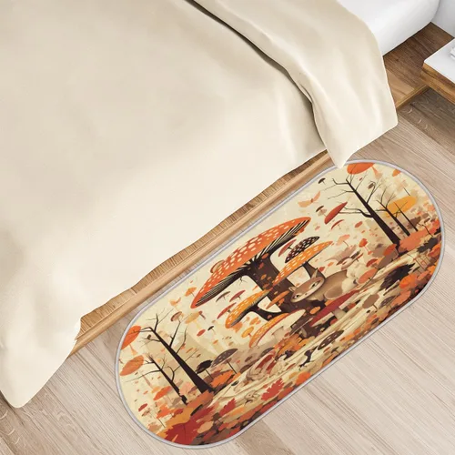 Miniatura 27 de cfpolar Alfombras de baño antideslizantes de girasoles blancos con margaritas blancas, tapete de baño de microfibra absorbente, lavable a máquina