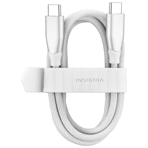 Miniatura 16 de Insignia Cable trenzado USB-C a USB-C (5 pies, morado claro)