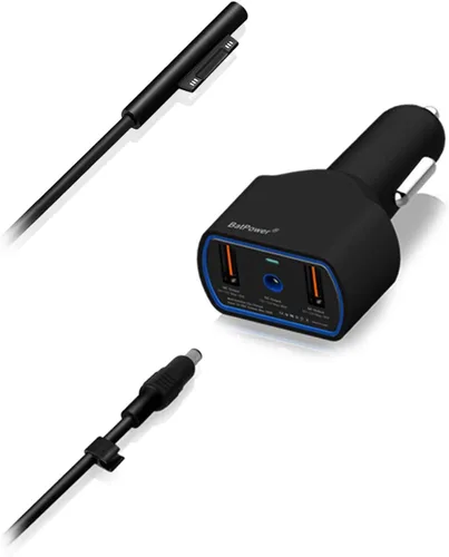 Miniatura 9 de BatPower CCS2 - Cargador de coche para computadora portátil de alta potencia, 120 W, compatible con Microsoft Surface Book Laptop 4 3 2 1 Surface