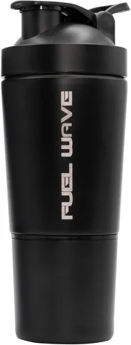 Botella agitadora de acero inoxidable – Vaso mezclador de proteínas prémium de 27 onzas con bola batidora de alambre, botella sin aislamiento, tapa