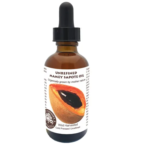 Best Nature's Cosmetics Mamey Sapote Oil Organic - revitaliza la piel seca y el cabello con un control profundo de la humedad y el encrespamiento.