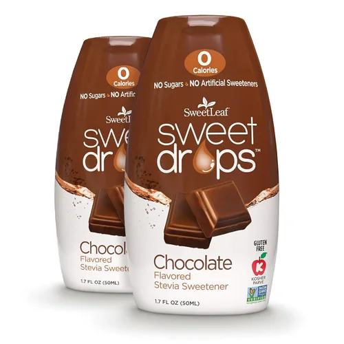 Miniatura 23 de SweetLeaf Sweet Drops - Edulcorante líquido de stevia saborizado, extracto de stevia, cero calorías, sin gluten, apto para dieta cetogénica, sin