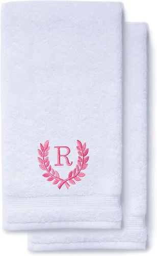 Miniatura 52 de Toallas de mano decorativas y con monograma para baño, cocina, maquillaje Regalo personalizado para boda-nupcial Toalla turca de lujo