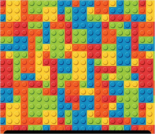 Papel Pintado Estampado HTV (19.66" x 36") - Ladrillos Lego