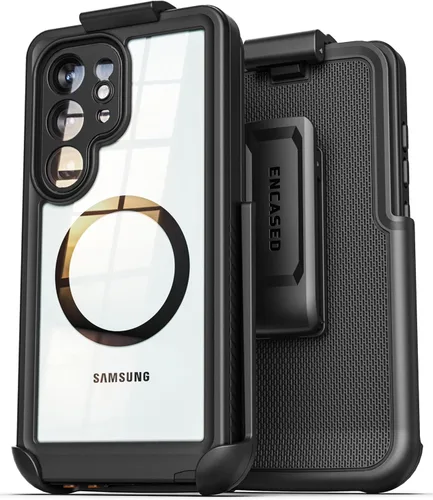 Miniatura 11 de Encased Funda impermeable para cinturón diseñada para Samsung Galaxy S24 Plus, funda protectora de cuerpo completo con protector de pantalla