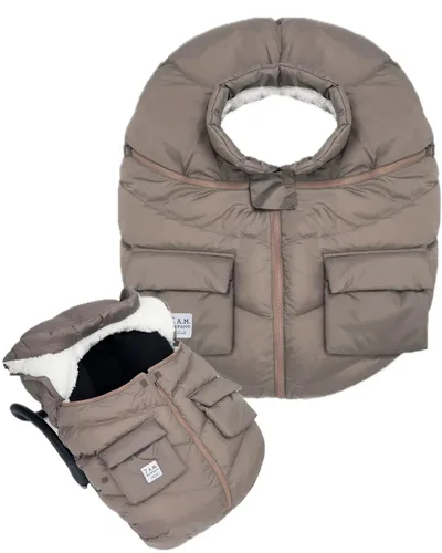 Miniatura 18 de 7AM Enfant Fundas de asiento de automóvil, funda de bebé Cocoon para niños y niñas, repelente de lluvia y nieve, transpirable, resistente al viento