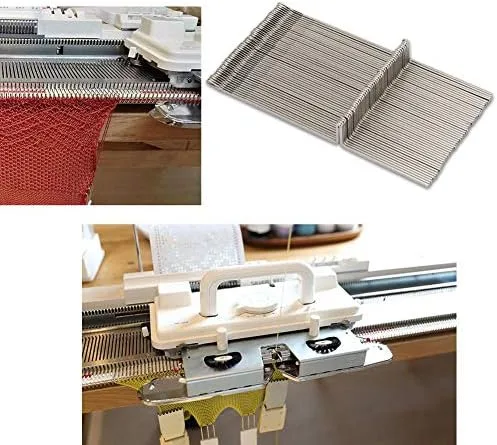 Miniatura 5 de Juego de agujas de máquina de tejer de acero, accesorios para herramientas de tejido, agujas de tejer, accesorios para máquinas de tejer, accesorios