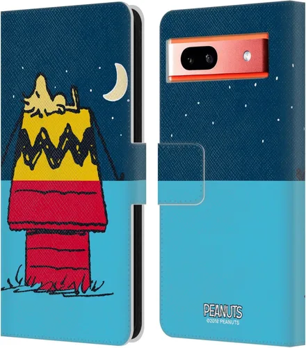 Miniatura 59 de Head Case Designs Officially Licensed Peanuts Snoopy & Woodstock 2 Halfs and Laughs Leather Wallet Case Compatible with Google Pixel 8 Snoopy