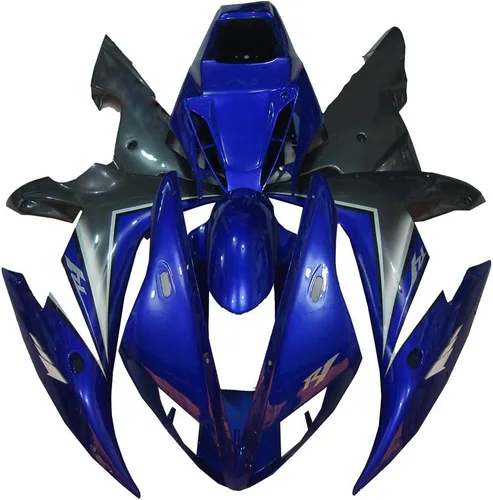 Miniatura 12 de Nardo gris carenado apto para Yamaha 2002 2003 YZF R1 inyección ABS plásticos carrocería kit cuerpo cuerpo cuerpo trabajo YZF-R1 02 03 AGY