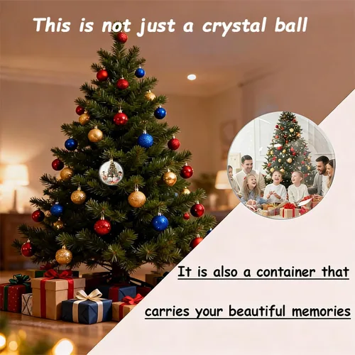 Miniatura 5 de Lámpara de memoria 3D 2026, reproductor de video de bola de cristal de 2.7 pulgadas, videos y fotos personalizables, reproductor de video de bola