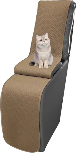 Miniatura 9 de Fundas de terciopelo 10% impermeables para sofá modular reclinable en forma de L, 1 pieza, fundas acolchadas para sofá reclinable esquinero, juego