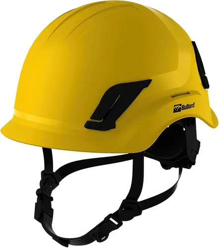 Miniatura 4 de Bullard Cen10 Casco con correa de barbilla integrada Amarillo hi-viz