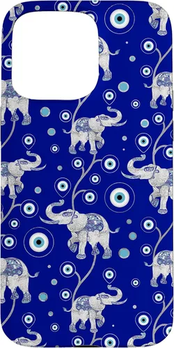 Miniatura 31 de Funda con dije de elefante de mala suerte para iPhone 17