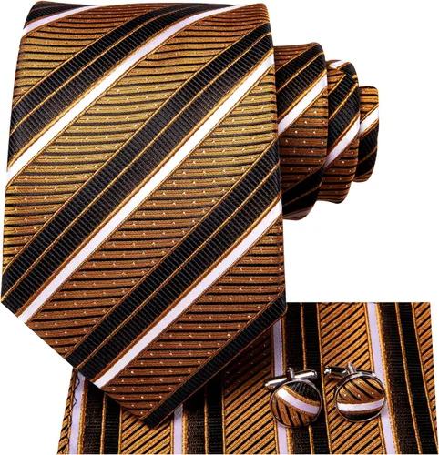 Miniatura 207 de Dubulle Corbata tejida de cachemira para hombre y gemelos de pañuelo para hombre, conjunto de gemelos para boda formal y negocios