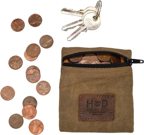 Miniatura 24 de Hide & Drink, Bolsa de condón de lona encerada resistente al agua, bolsa de bolsillo con tecnología Change Valuables, regalo clásico para socios