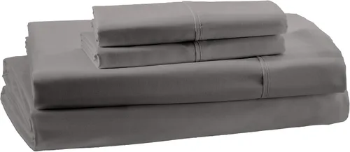 Miniatura 25 de Amazon Aware Juego de fundas de almohada 100% algodón orgánico de 300 hilos, color rubor, estándar, paquete de 2, 32 x 20 pulgadas