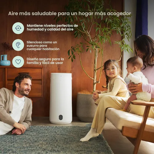 Miniatura 8 de BlueAir 2 en 1 Purificar + Humidificar: Purificador de aire y humidificador con tecnología HEPASilent™ y 360° InvisibleMist™, llenado superior