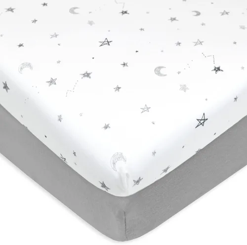 Miniatura 31 de American Baby Company Sábana bajera ajustable para cuna/moisés 100% algodón natural de 36" x 18" - Sábana suave, transpirable e hipoalergénica, Crema